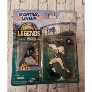 Starting Lineup 1998 HOF Legends GAYLE SAYERS (Bears) New in Case